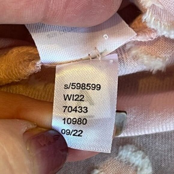 Ann Taylor LOFT Swiss Pink Dot Pullover Blouse Peasant Small - Picture 7 of 7